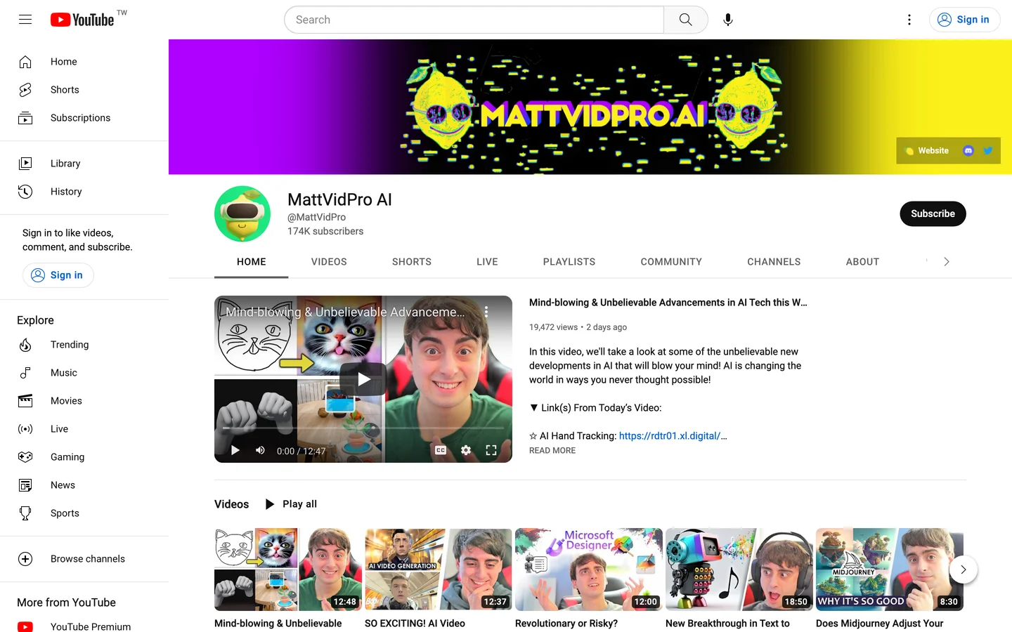 MattVidPro