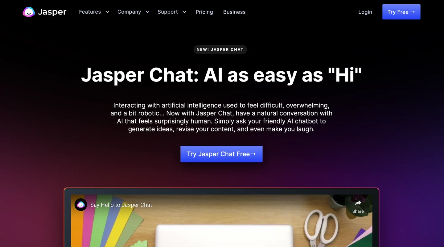 Jasper Chat - Top Rewording Tools For 2023