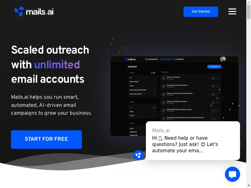 Maximize Your Cold Email Outreach with Mails.ai - Email Marketing Automation Tool