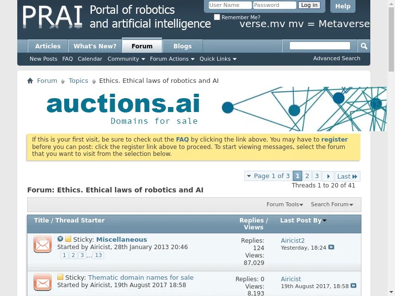 Ethics. Ethical laws of robotics and AI