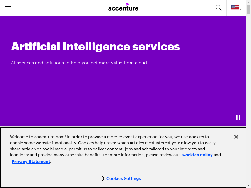 Artificial Intelligence (AI) Services & Solutions | Accenture