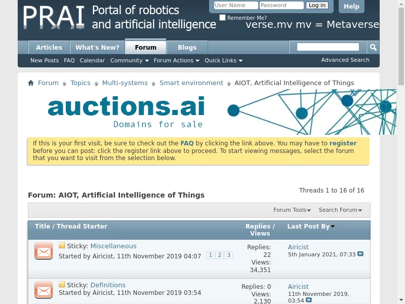 "AIOT, Artificial Intelligence of Things"