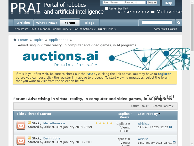 "Advertising in virtual reality, in computer and video games, in AI programs"