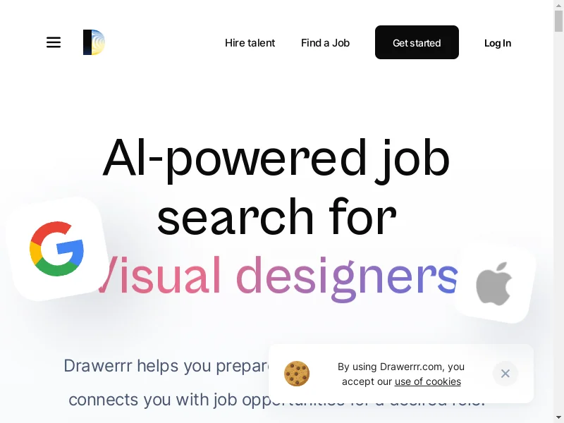 "Your personal, UX/UI jobs search"