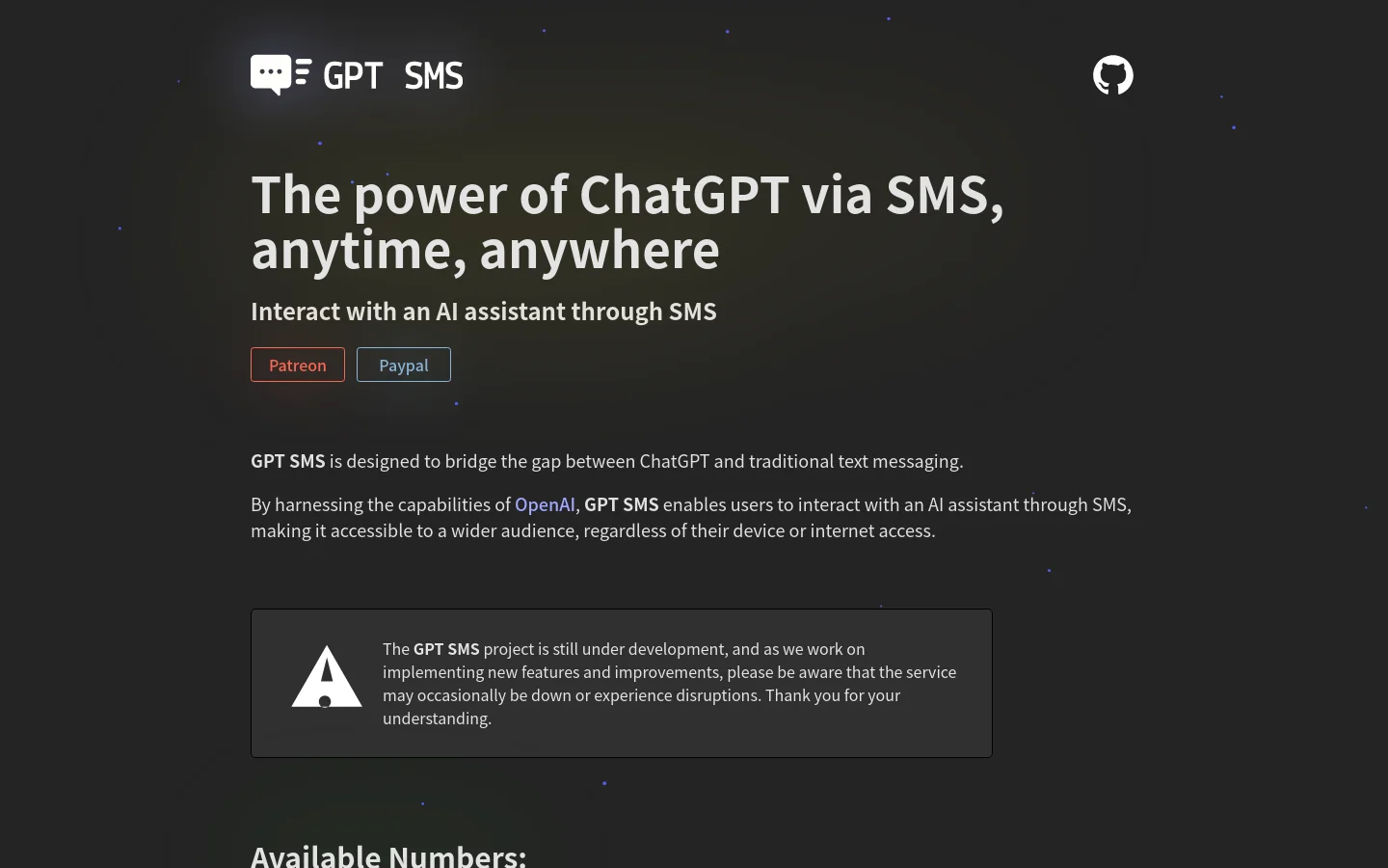 GPT SMS