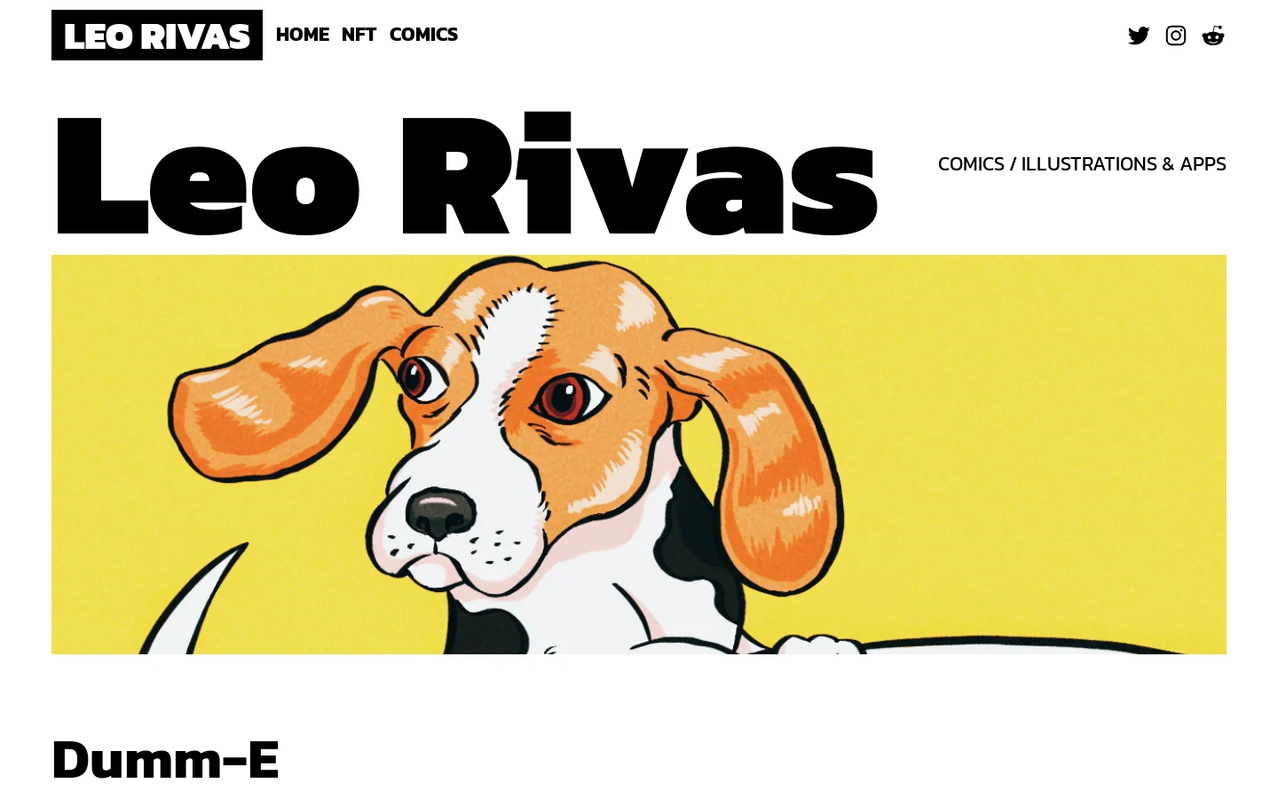 LEO RIVAS – Comics / Illustrations & App by digital creator Leo Rivas